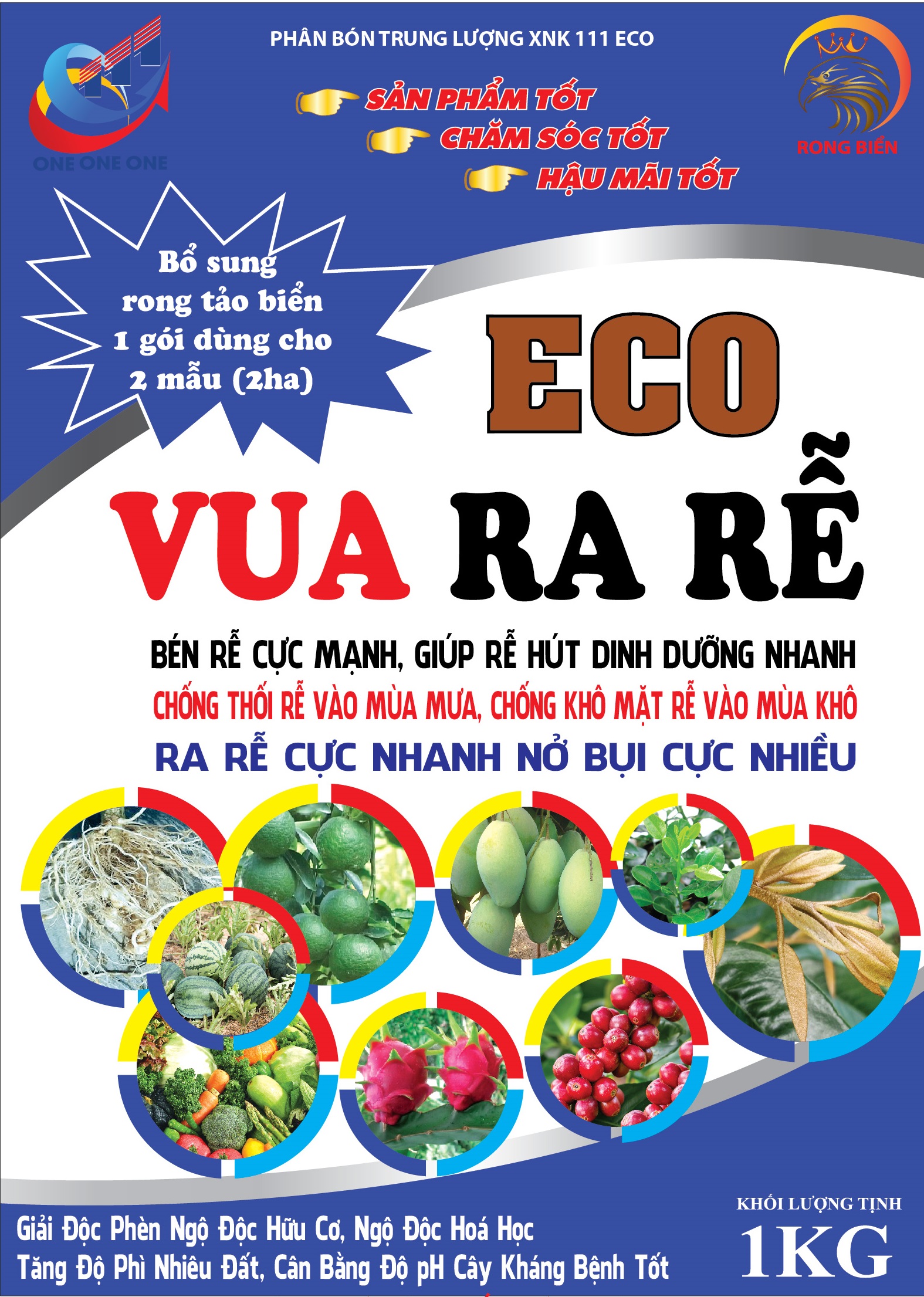 VUA RA RỄ 1KG – CÔNG TY TNHH XUẤT NHẬP KHẨU 111